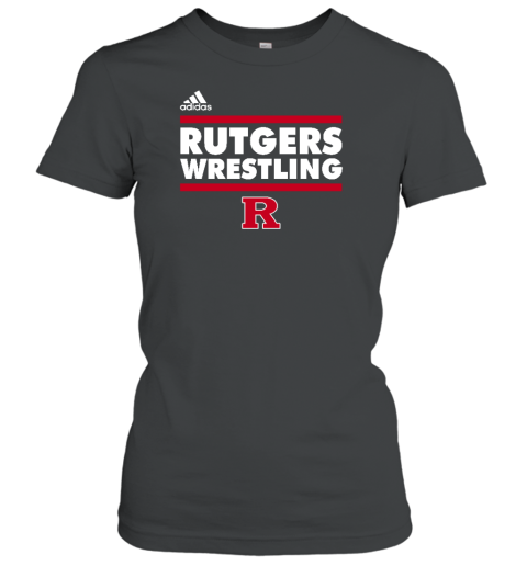 Jersey Jerry Wearing Rutgers Wrestling Women's T