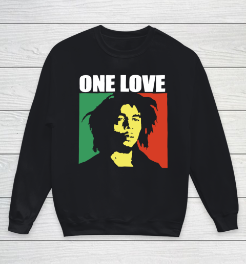 One Love Bob Marley Youth Sweatshirt