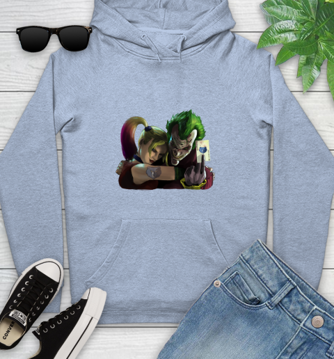 Memphis Grizzlies NBA Basketball Joker Harley Quinn Suicide Squad Youth Hoodie 10