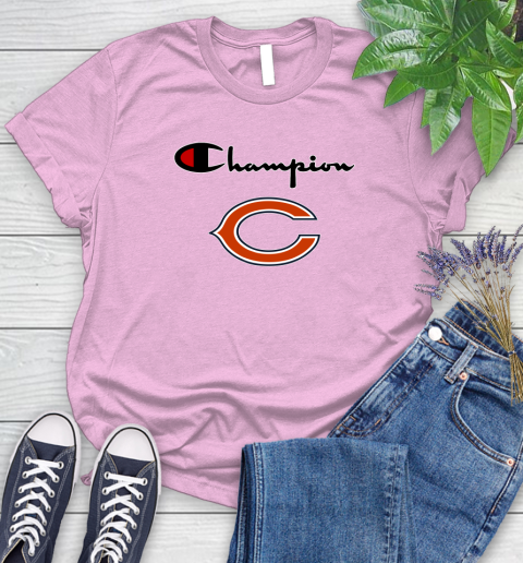 NFL Football Chicago Bears Champion Shirt Women's T-Shirt 8