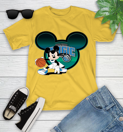 NBA Orlando Magic Mickey Mouse Disney Basketball Youth T-Shirt 8