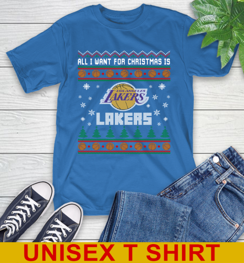 NBA Basketball All I Want For Christmas Is Los Angeles Lakers 11