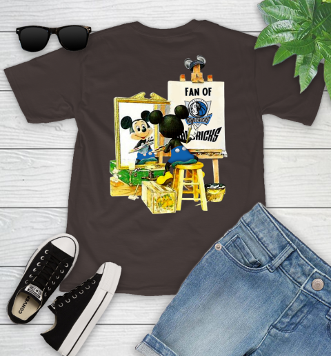 NBA Basketball Dallas Mavericks Mickey Drawing Shirt 99