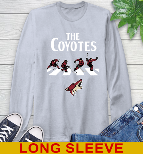 NHL Hockey Arizona Coyotes The Beatles Rock Band Shirt Long Sleeve T-Shirt 6