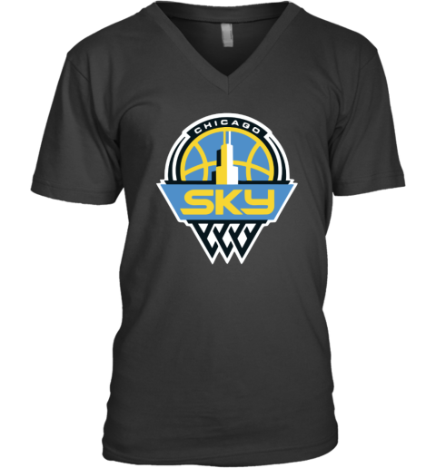 WNBA Chicago Sky Downtown Unisex V-Neck T-Shirt