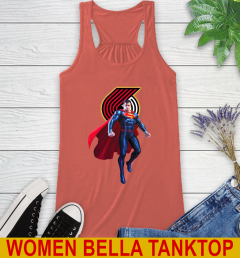 NBA Awesome Superman Basketball Sports Portland Trail Blazers 40