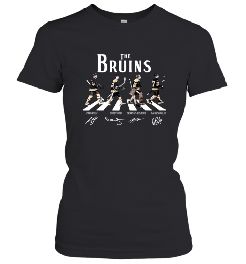 The Bruins Abbey Road Signature T Shirt Women T-Shirt