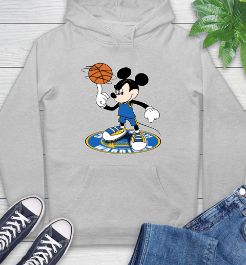 NBA Basketball Golden State Warriors Cheerful Mickey Disney Shirt Hoodie 6
