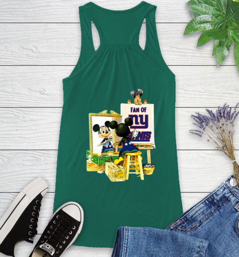 NFL Football New York Giants Mickey Drawing Shirt 40