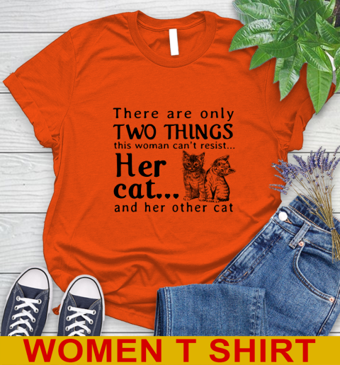 There are only two things this women can't resit her cat.. and cat 74