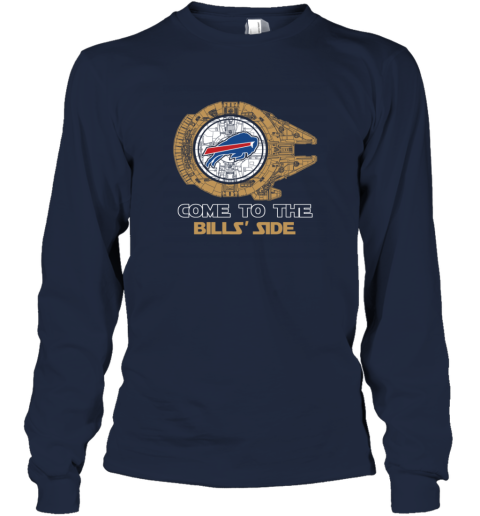 NFL Come To The Buffalo Bills Star Wars Football Sports Long Sleeve T-Shirt  - Rookbrand