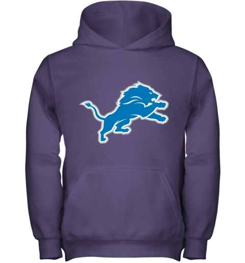 Detroit Lions NFL Pro Line by Fanatics Branded Blue Vintage Victory Youth Hoodie