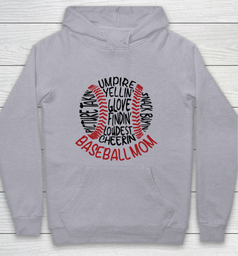 Mother's Day Funny Gift Ideas Apparel  Baseball Mom 2 T Shirt Youth Hoodie 4