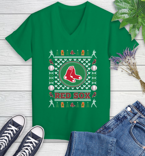 Boston Red Sox Merry Christmas MLB Baseball Loyal Fan Ugly Shirt 78