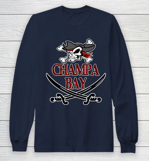 Champa Bay TB Football Champions Long Sleeve T-Shirt 2