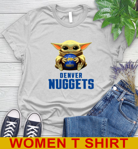 NBA Basketball Denver Nuggets Star Wars Baby Yoda Shirt 89
