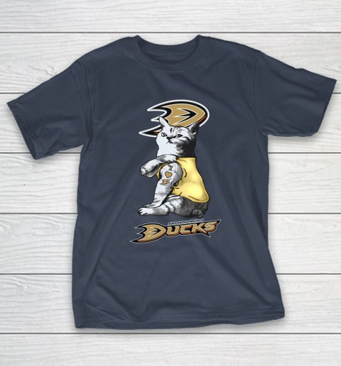 NHL My Cat Loves Anaheim Ducks Hockey T-Shirt 3