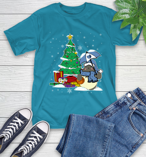 Memphis Grizzlies NBA Basketball Cute Tonari No Totoro Christmas Sports T-Shirt 9