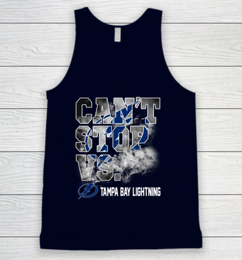 NHL Tampa Bay Lightning Hockey Can't Stop Vs Tank Top 2