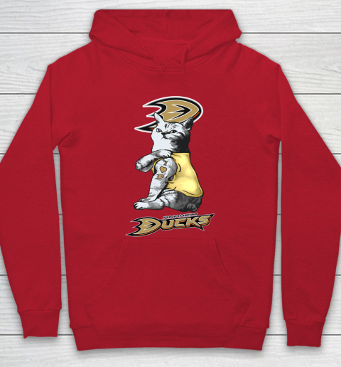 NHL My Cat Loves Anaheim Ducks Hockey Hoodie 7