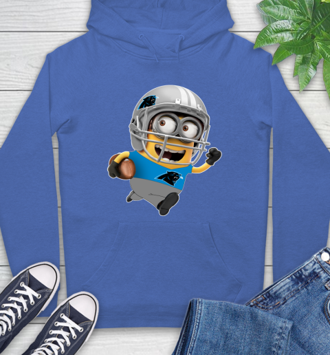 NFL Carolina Panthers Minions Disney Football Sports Hoodie 9