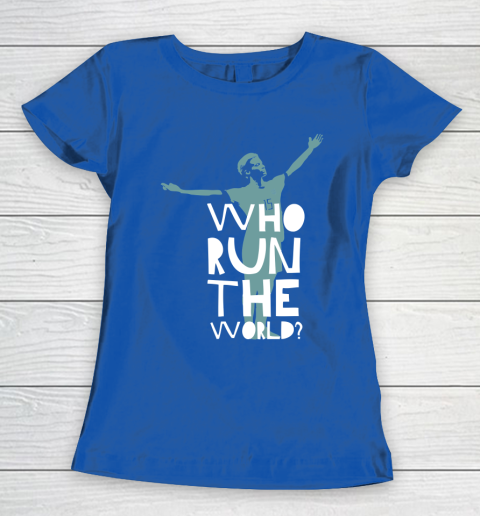Megan Rapinoe Who Run The World Women's T-Shirt 8