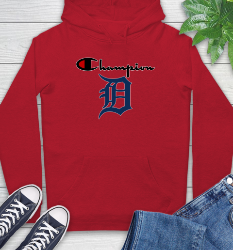 MLB Baseball Detroit Tigers Champion Shirt Hoodie 10