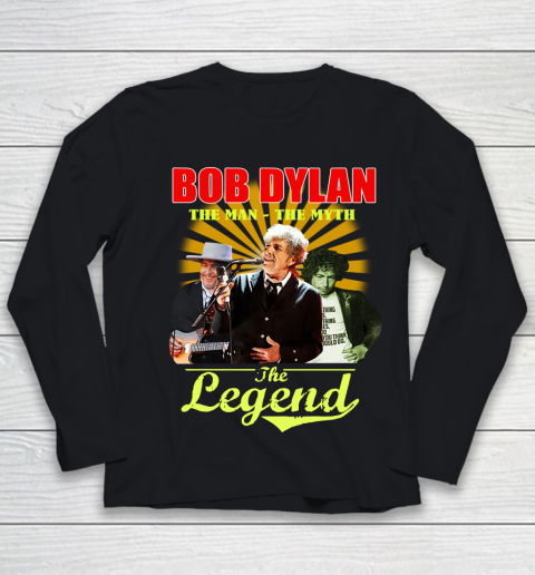Bob Dylan The Man The Myth The Legend Youth Long Sleeve