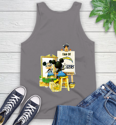 NFL Football Los Angeles Chargers Mickey Drawing Shirt 71
