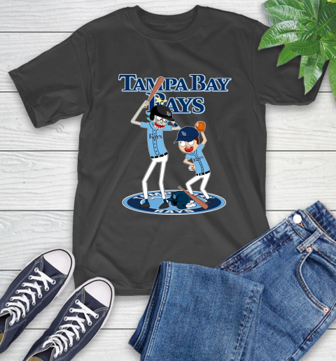 MLB Tampa Bay Rays Rick And Morty Baseball 2