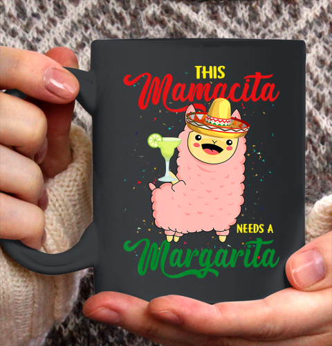 Nurse Shirt This Mamacita needs a Margarita Llama T Shirt Ceramic Mug 11oz