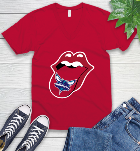 Charlotte Hornets NBA Basketball Lips I Root For My Team Adoring Fan 55
