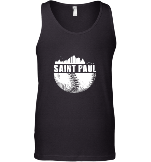 Saint Paul Skyline City Baseball Shirt Souvenir Skyline Tank Top