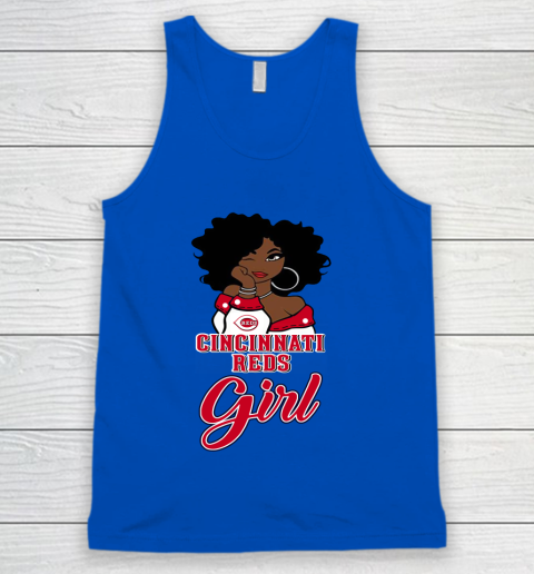 Cincinnati Reds Girl MLB Tank Top 5