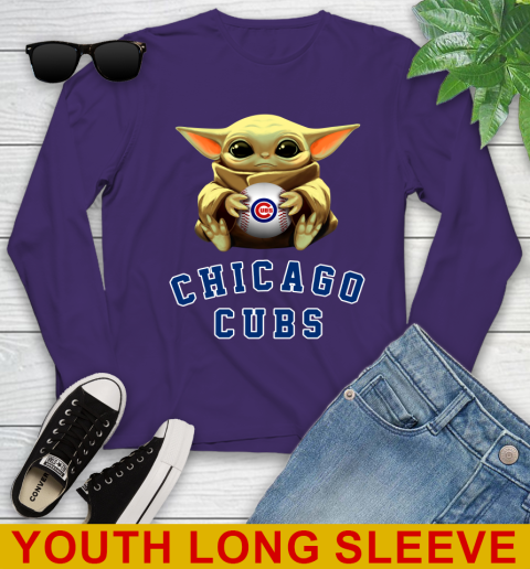 MLB Baseball Chicago Cubs Star Wars Baby Yoda Shirt 126