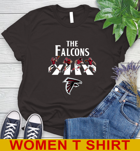 NFL Football Atlanta Falcons The Beatles Rock Band Shirt Women's T-Shirt 9