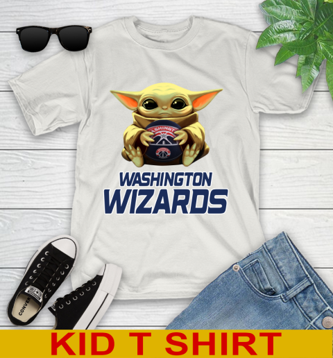 NBA Basketball Washington Wizards Star Wars Baby Yoda Shirt 112