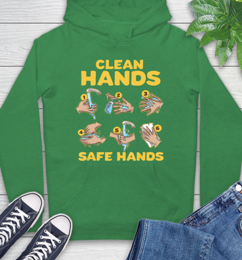 Nurse Shirt Washing Clean Hands Safe Hand Hygiene Wash Save T Shirt Hoodie 9
