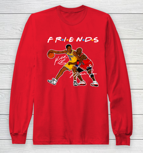 Michael Jordan And Kobe Bryant Friends Signatures Long Sleeve T-Shirt 7