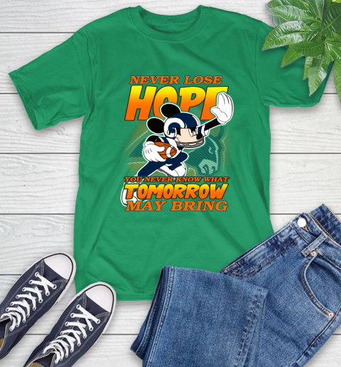 Los Angeles Rams NFL Football Mickey Disney Never Lose Hope T-Shirt 7