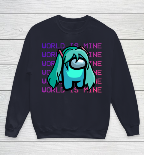 Among Us Shirt Hatsune Miku Imposter Youth Sweatshirt 2