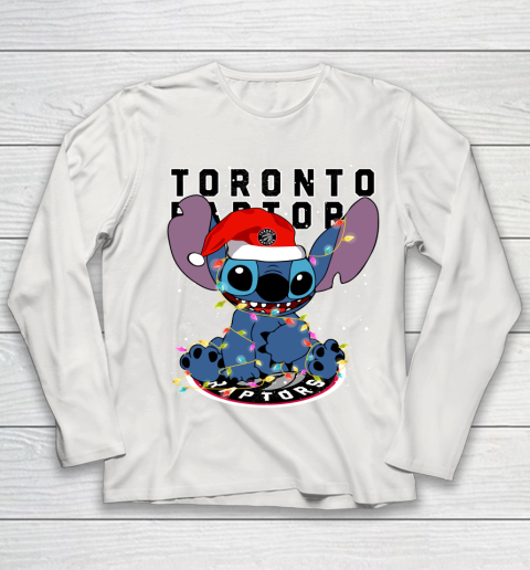 Toronto Raptors NBA noel stitch Basketball Christmas Youth Long Sleeve 8