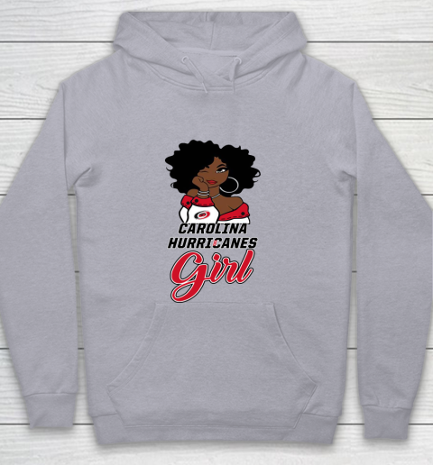 Carolina Hurricanes Girl NHL Youth Hoodie 5