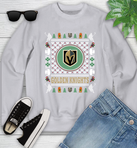 Vegas Golden Knights Merry Christmas NHL Hockey Loyal Fan Ugly Shirt 117