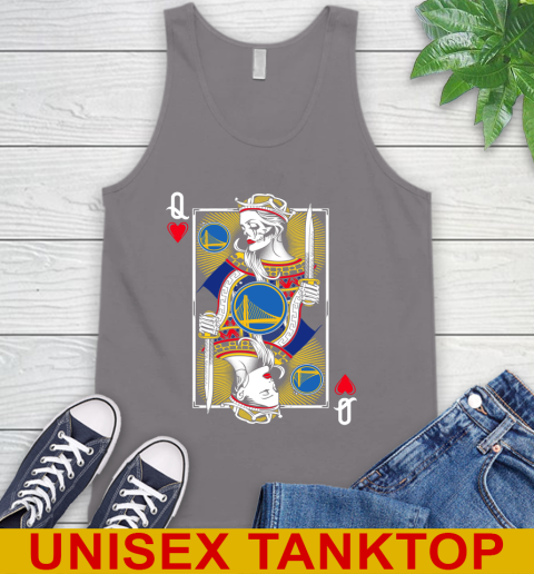 NBA Basketball Golden State Warriors The Queen Of Hearts Card Shirt Tank Top 6
