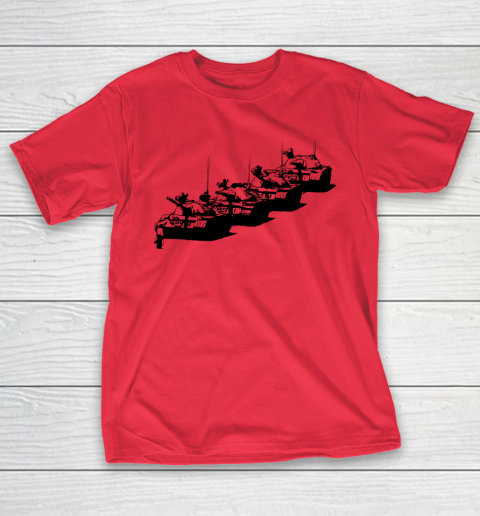 Tank Man Art T-Shirt 7