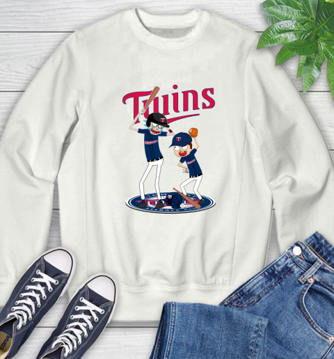 MLB Minnesota Twins Rick And Morty Baseball 25