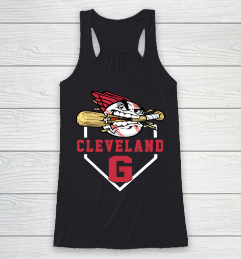 Cleveland Guardians shirt New Team Baseball fan Angey Ball Racerback Tank