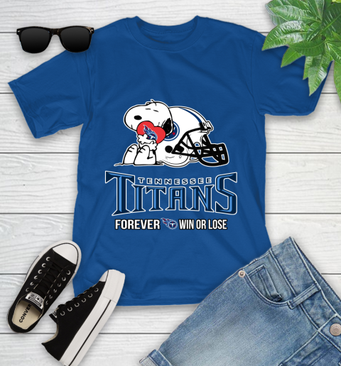 NFL The Peanuts Movie Snoopy Forever Win Or Lose Football Tennessee Titans 111