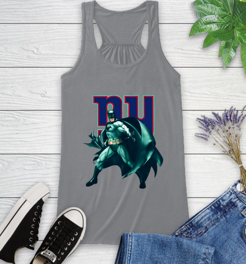 NFL Batman Football Sports New York Giants Racerback Tank 5